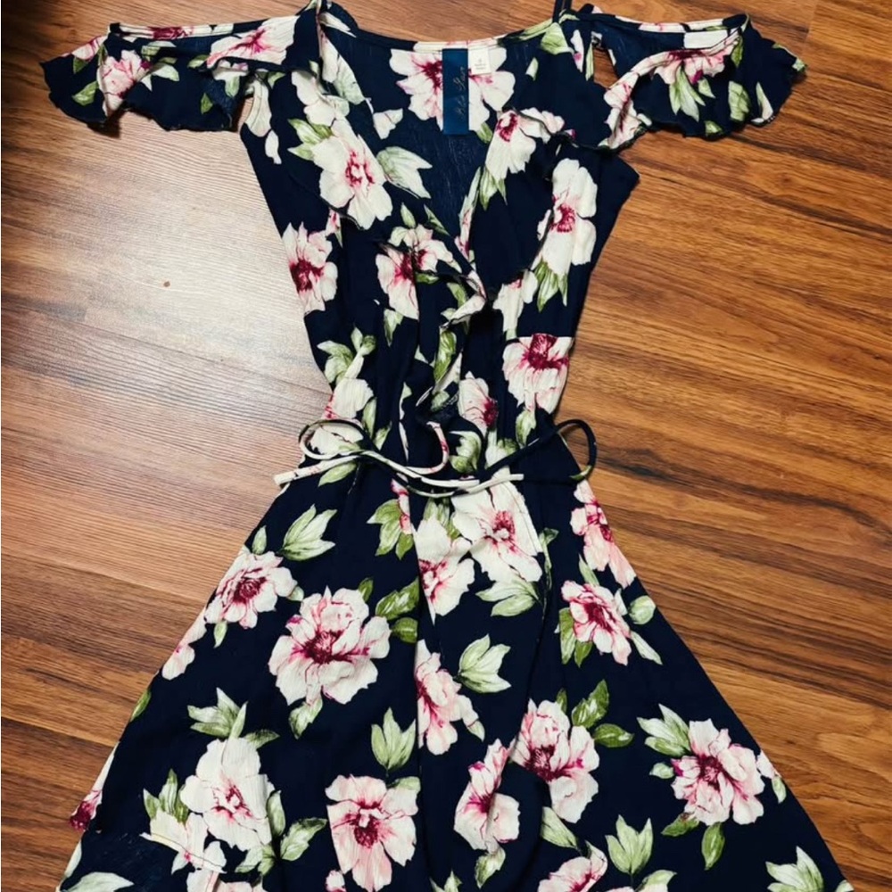 Floral Off-Shoulder Dress